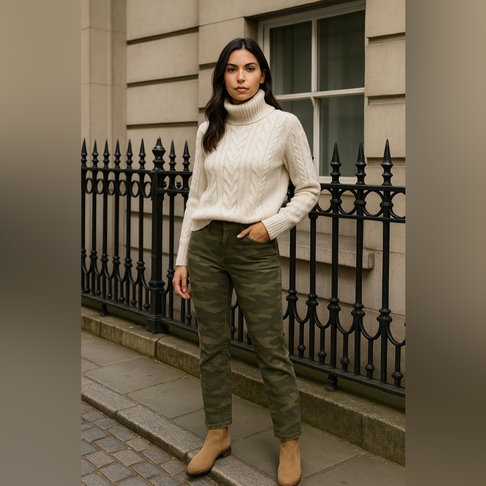 GAP 1969 True Skinny Women's Camouflage Jeans